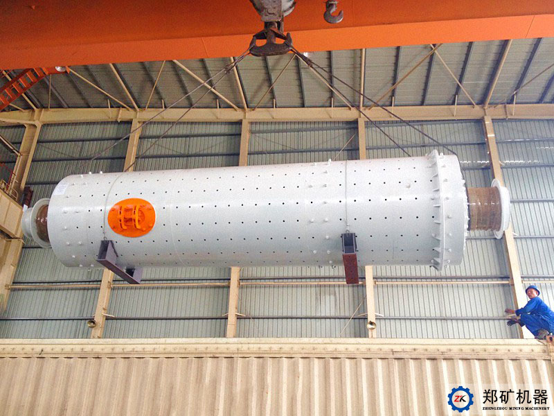 球磨機安裝現場