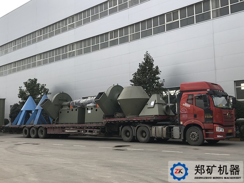 也門時產70噸水泥粉磨站發貨現場目