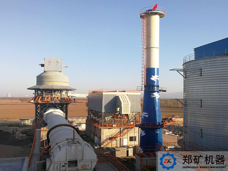 日產600噸活性石灰生產線