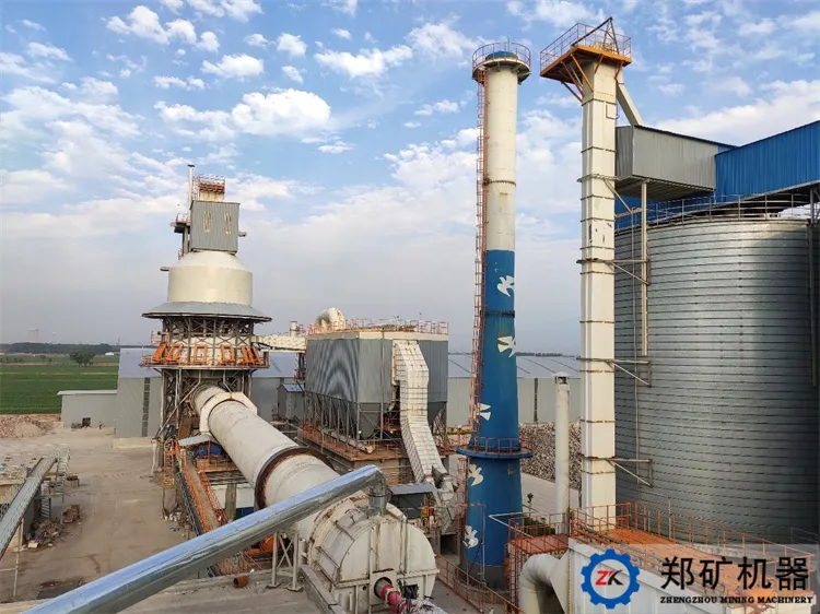 石灰生產(chǎn)線生產(chǎn)現(xiàn)場 石灰生產(chǎn)線生產(chǎn)現(xiàn)場