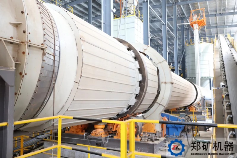 鄭礦機器回轉式烘干機助力黃磷企業破解低品位磷礦烘干難題
